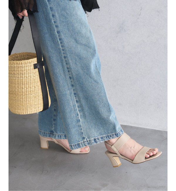  「《追加》6cmゴムストラップサンダル」|サンダル|