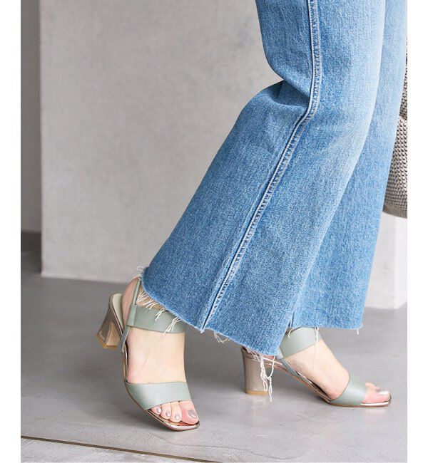  「《追加》6cmゴムストラップサンダル」|サンダル|