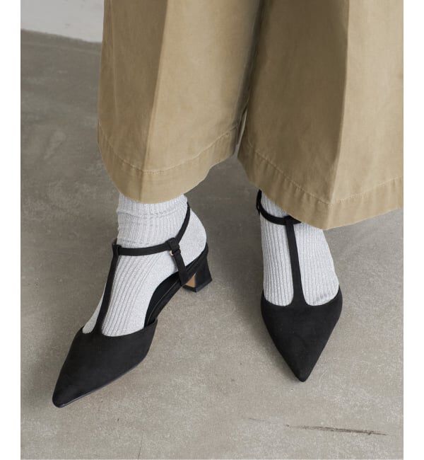  「4cmTストラップパンプス」|パンプス|