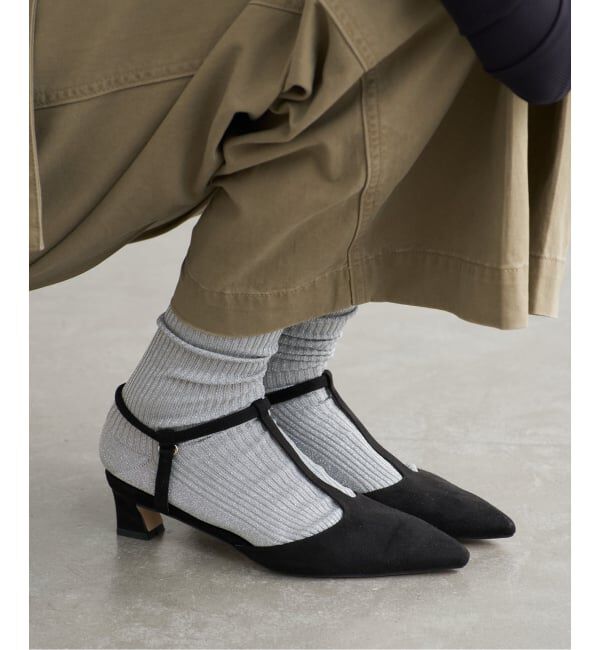  「4cmTストラップパンプス」|パンプス|