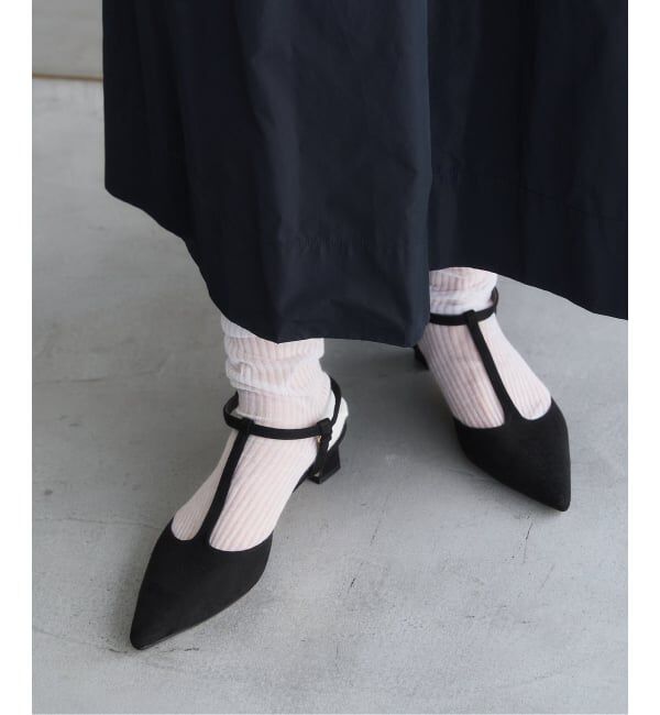  「4cmTストラップパンプス」|パンプス|