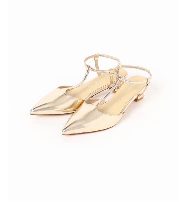  「4cmTストラップパンプス」|パンプス|