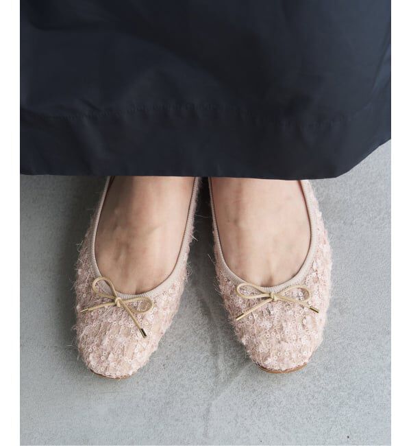  「フリンジスパンコールバレエ」|バレエシューズ|