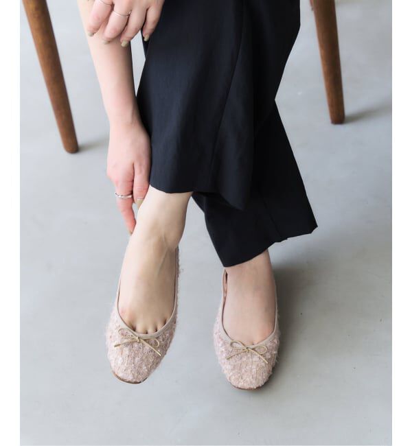  「フリンジスパンコールバレエ」|バレエシューズ|