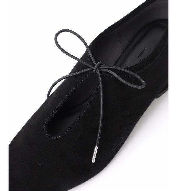  「3.5cmレザーレースアップパンプス」|パンプス|