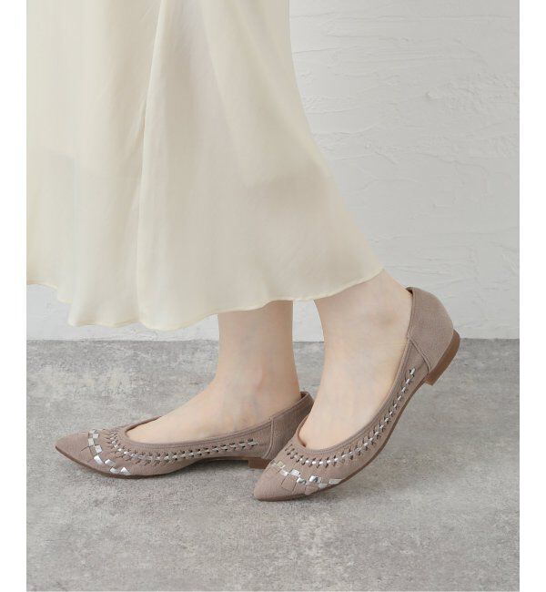  「ポインテッドサシメッシュフラット」|バレエシューズ|