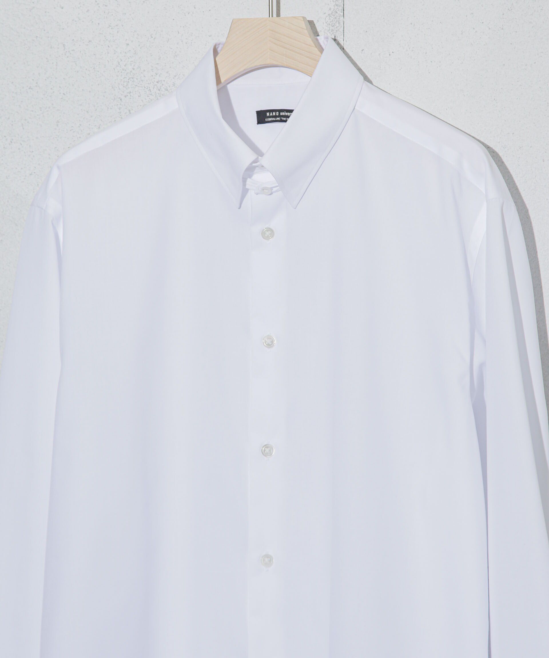 nano･universe「｢ESSENTIAL LINE｣タブカラーシャツ」|シャツ・ブラウス|