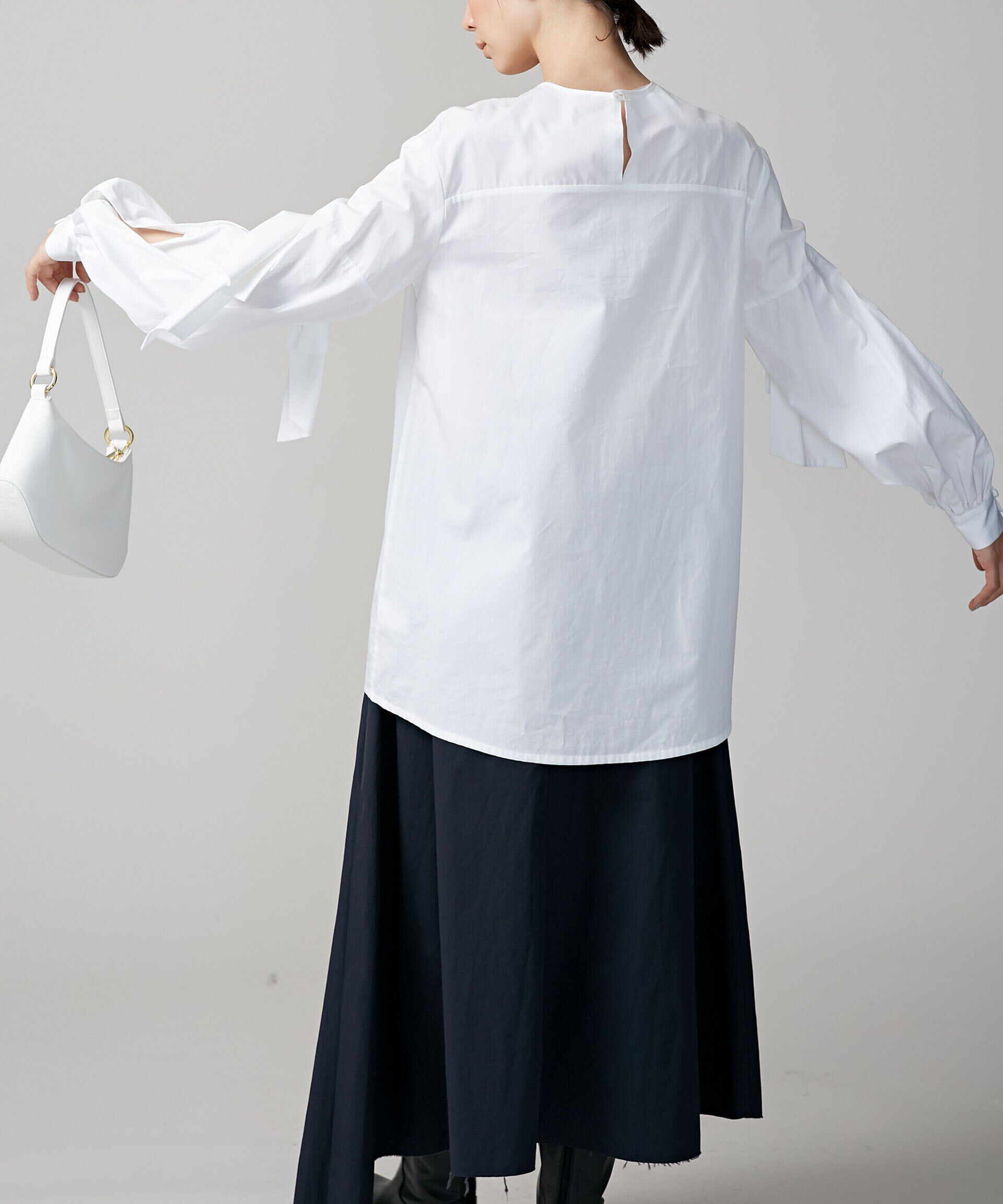 nano･universe「EVA MANN/Eva ブラウス」|シャツ・ブラウス|