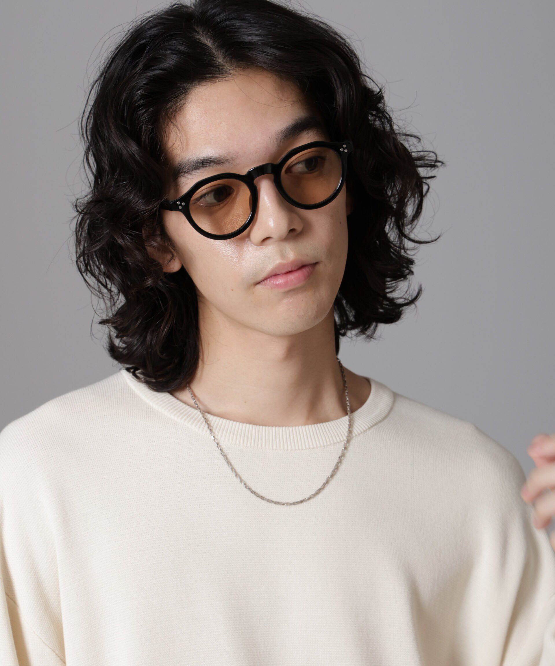 nano･universe「クラウンパント型スモークサングラス」|メガネ|