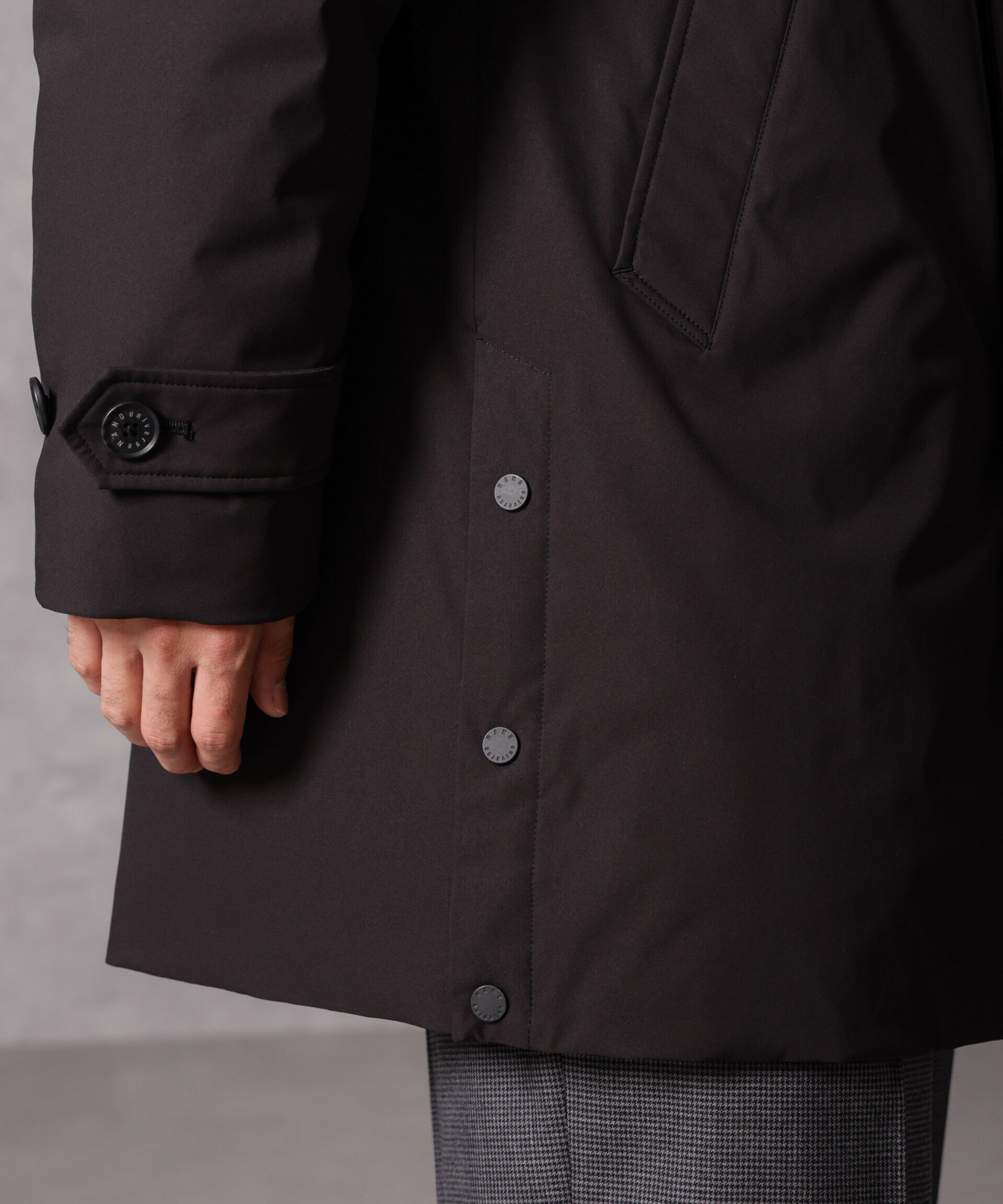 nano･universe「「西川ダウン(R)」ステンカラーダウン」|ダウン|