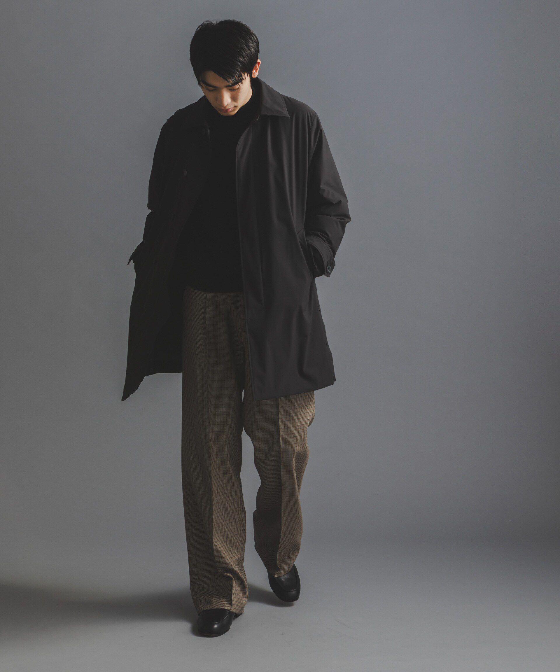 nano･universe「「西川ダウン(R)」ステンカラーダウン」|ダウン|