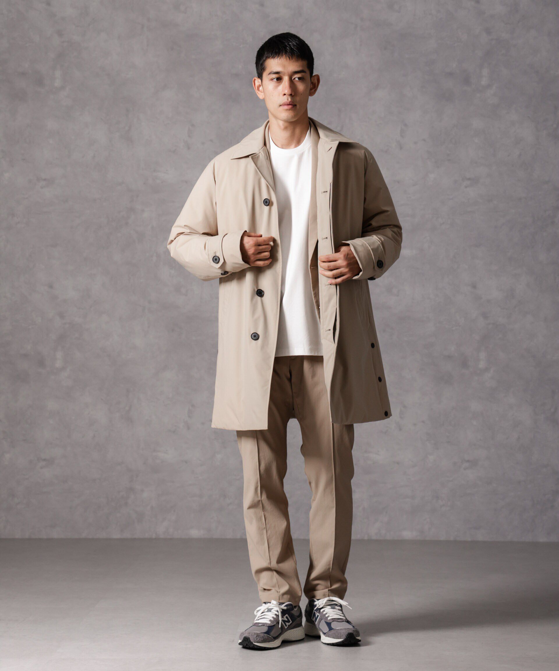 nano･universe「「西川ダウン(R)」ステンカラーダウン」|ダウン|