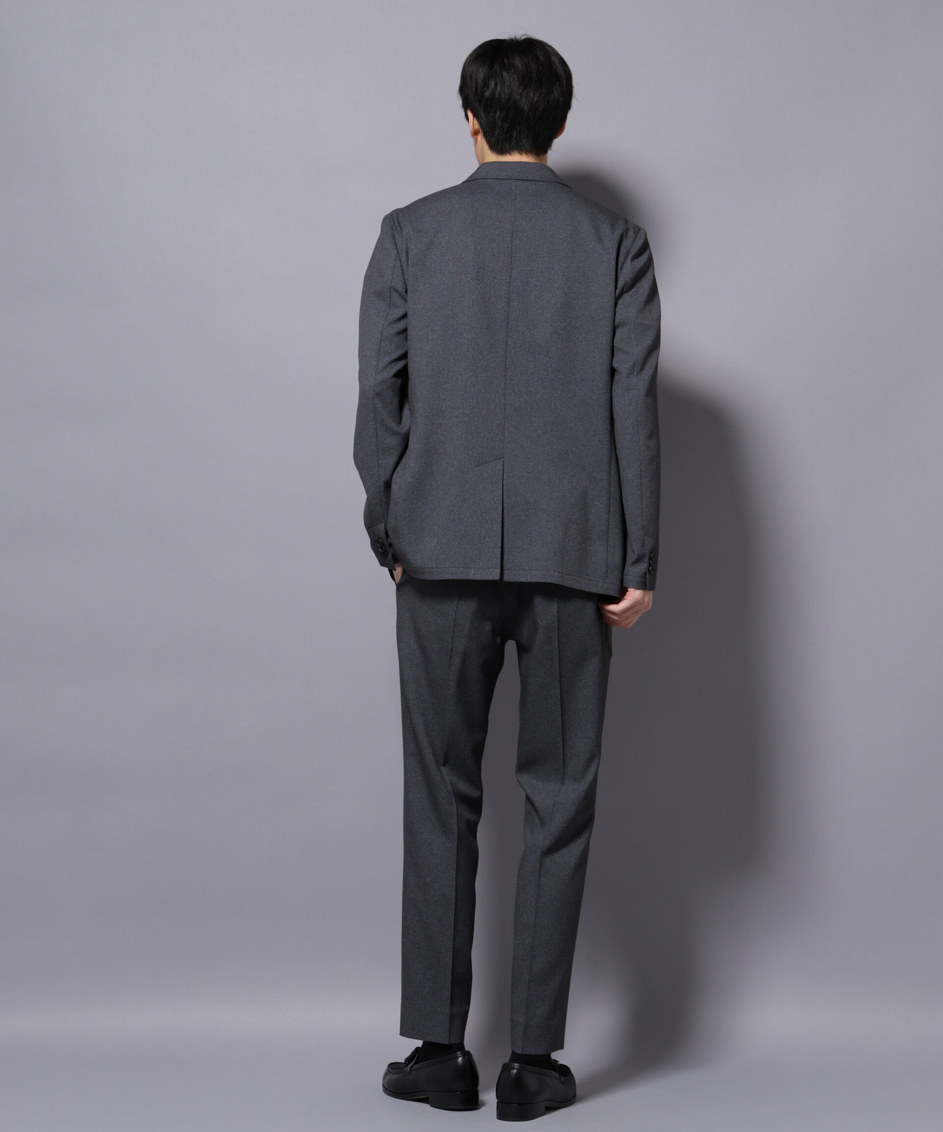 nano･universe「｢Damerino｣LANATEC(R)シャークスキンセットアップ防シワ形態安定」|スーツ|