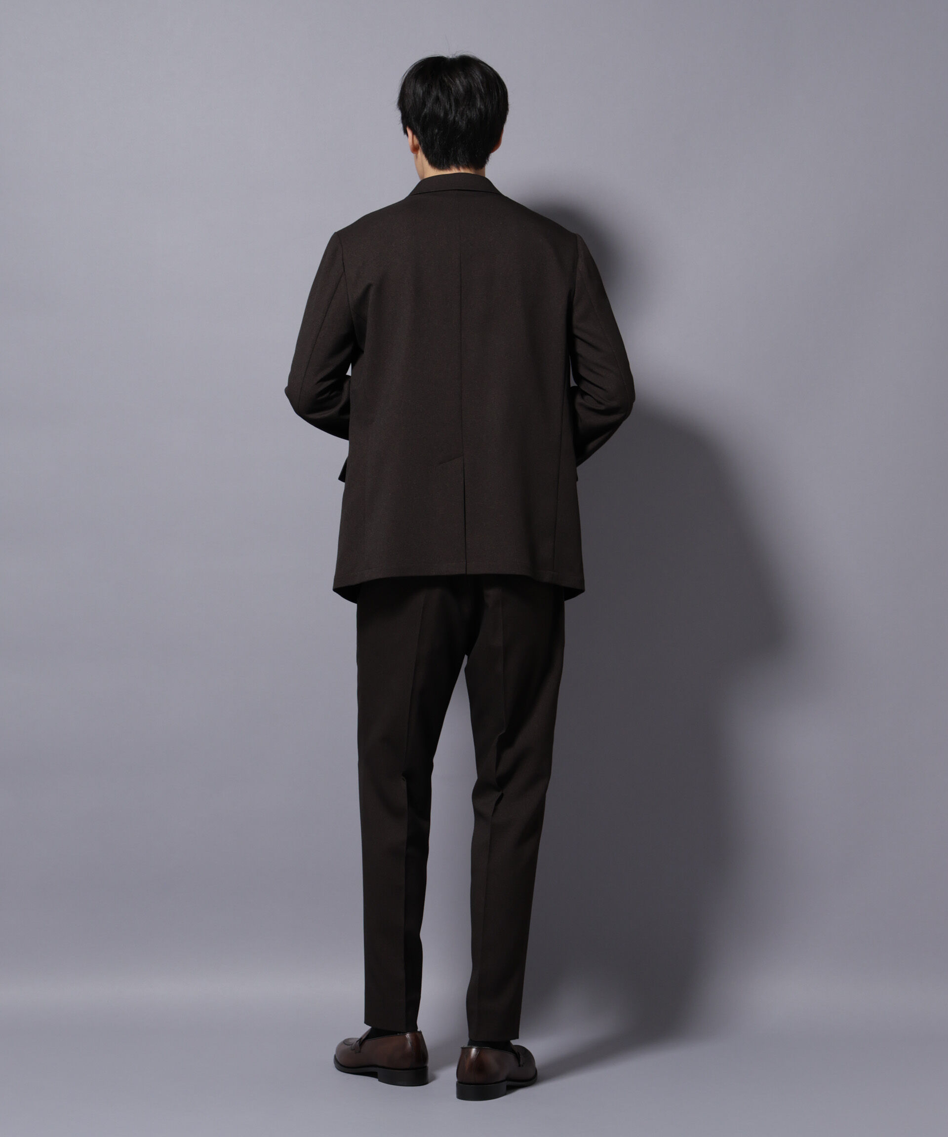 nano･universe「｢Damerino｣LANATEC(R)シャークスキンセットアップ防シワ形態安定」|スーツ|