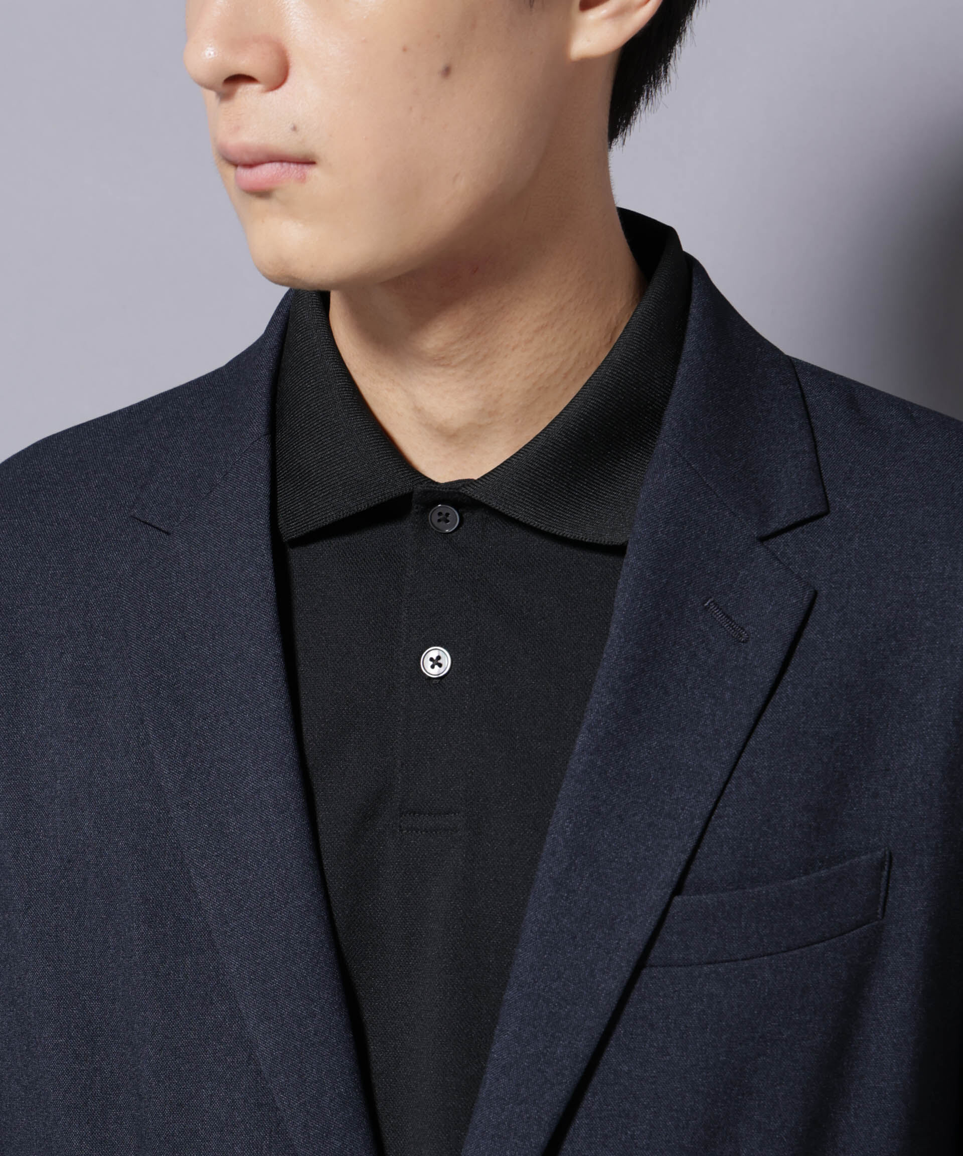 nano･universe「｢Damerino｣LANATEC(R)シャークスキンセットアップ防シワ形態安定」|スーツ|