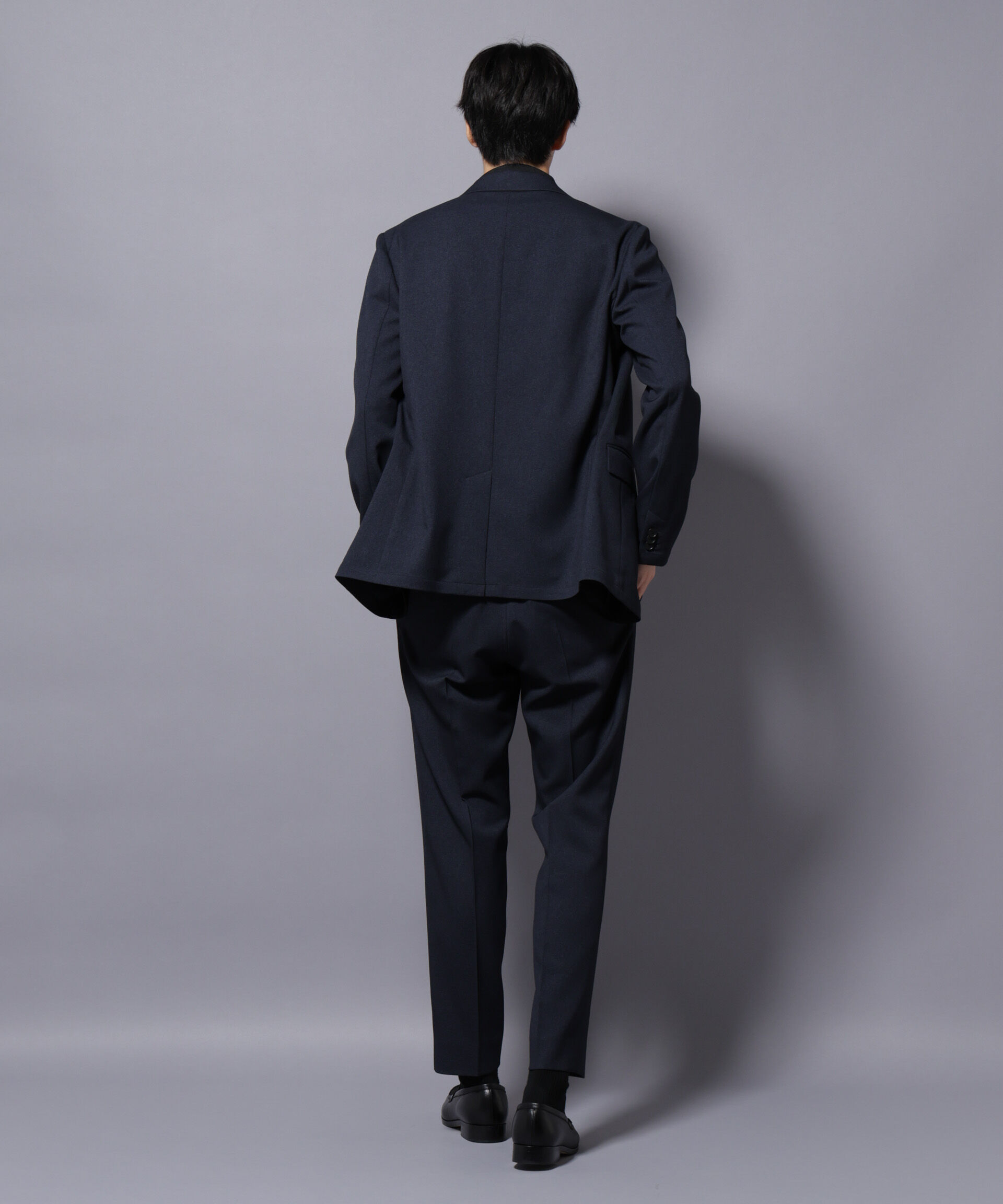 nano･universe「｢Damerino｣LANATEC(R)シャークスキンセットアップ防シワ形態安定」|スーツ|