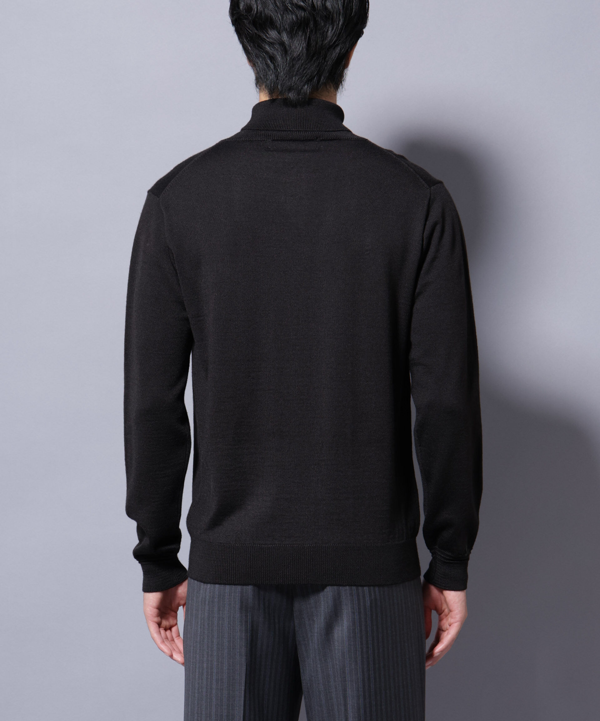 nano･universe「タスマニアミックスタートルニット」|ニット・セーター|