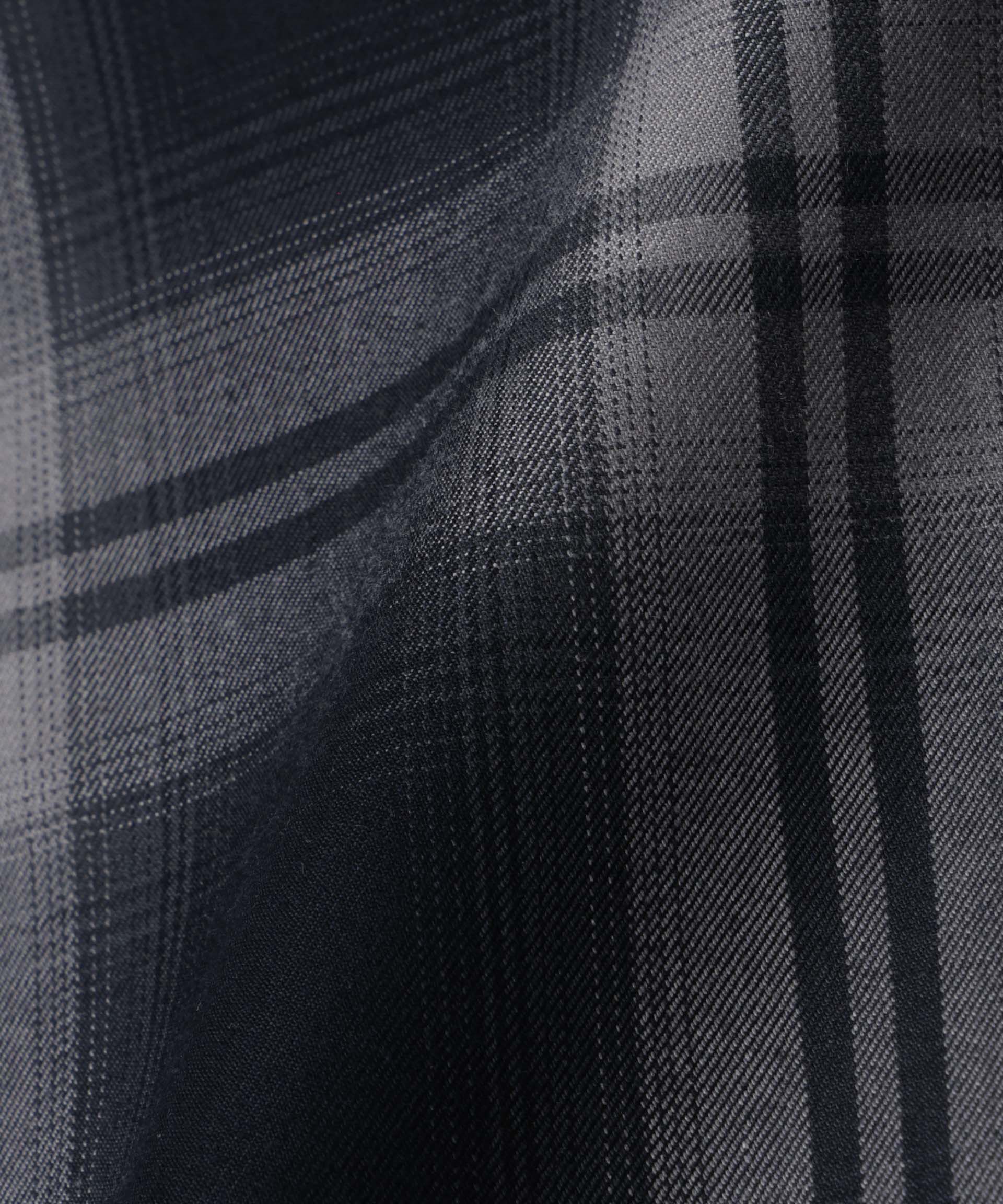 nano･universe「ビッグドレープチェックシャツ 長袖」|シャツ・ブラウス|