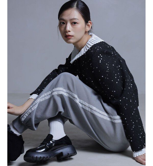 組曲「ライトデシン プリーツブラウス」|シャツ・ブラウス|