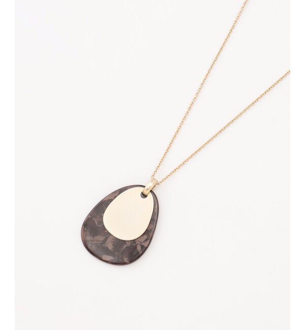 自由区「オーバルアセチメタル ネックレス」|ネックレス|ﾏｯﾄｺﾞｰ