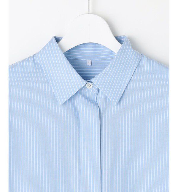 自由区「ドレープブロード シャツブラウス」|シャツ・ブラウス|