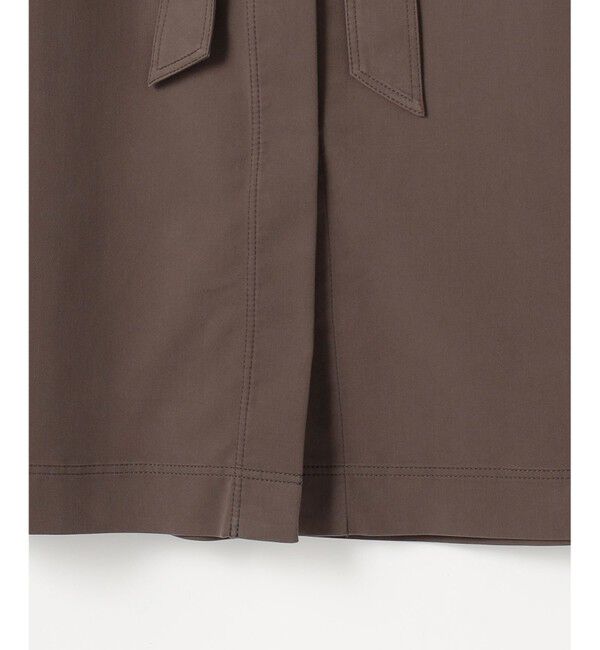 自由区「ブラッシュドコットンサテンナロー スカート」|スカート|