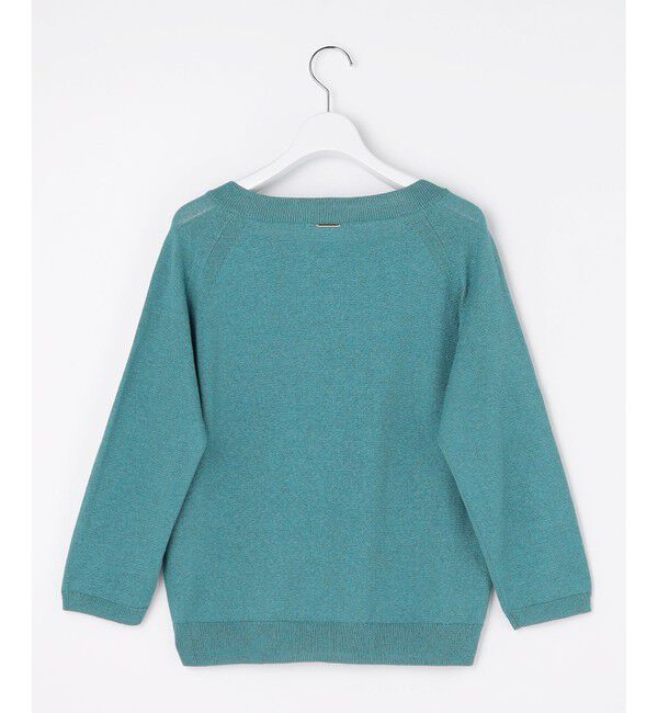 自由区「ペーパーコットンスクエアネックニット プルオーバー」|ニット・セーター|