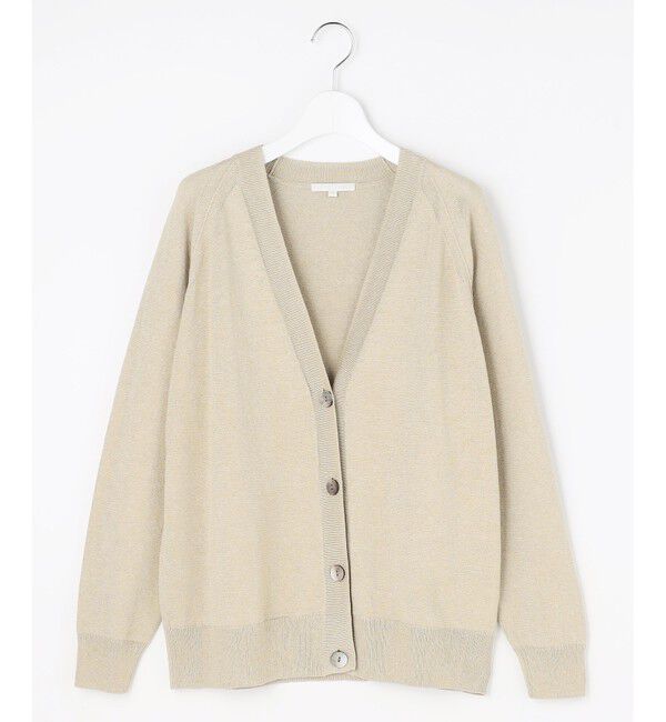 自由区「ペーパーコットンニット カーディガン」|カーディガン|