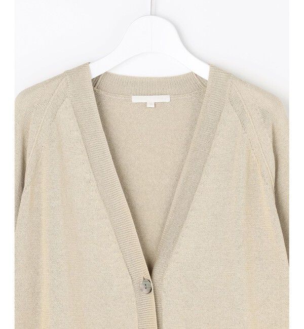 自由区「ペーパーコットンニット カーディガン」|カーディガン|
