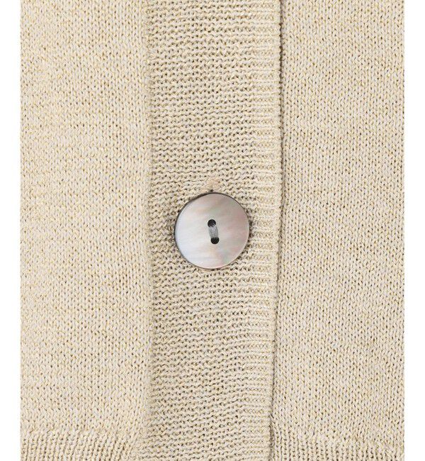 自由区「ペーパーコットンニット カーディガン」|カーディガン|