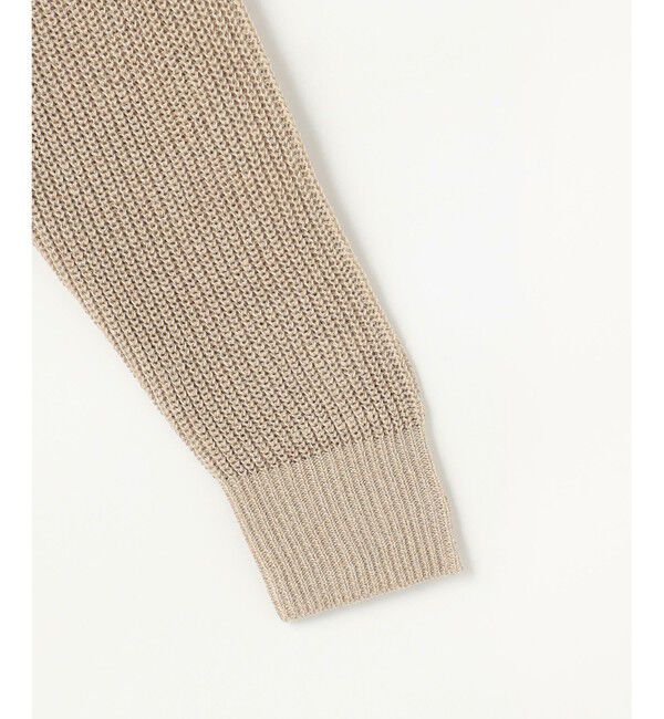 自由区「リネンミドルゲージプルオーバー ニット」|ニット・セーター|