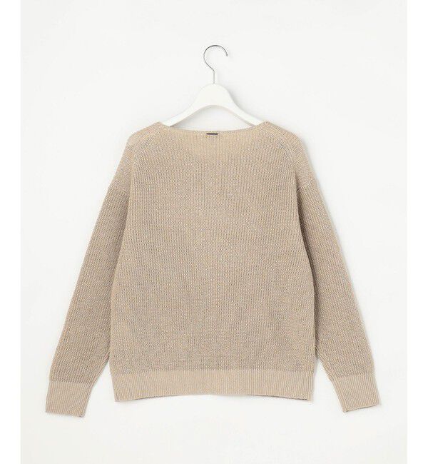 自由区「リネンミドルゲージプルオーバー ニット」|ニット・セーター|