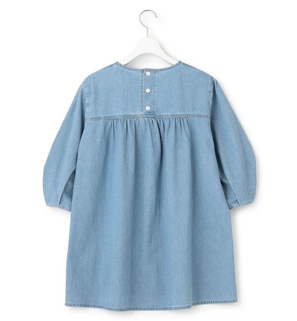 23区「【Oggi4月号掲載/洗える】23区DENIM ライトダンガリー ブラウス」|シャツ・ブラウス|