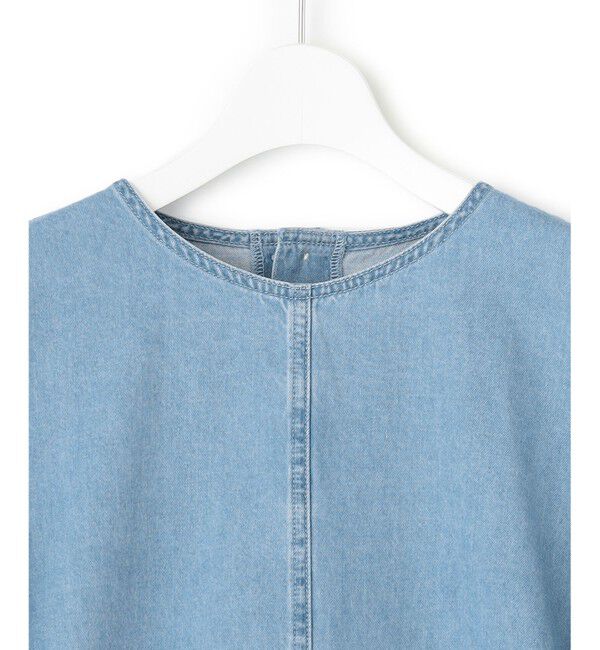 23区「【Oggi4月号掲載/洗える】23区DENIM ライトダンガリー ブラウス」|シャツ・ブラウス|