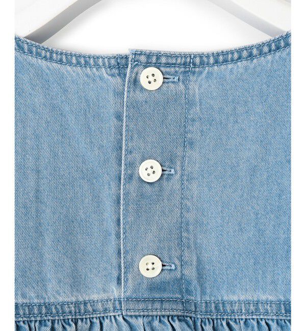 23区「【Oggi4月号掲載/洗える】23区DENIM ライトダンガリー ブラウス」|シャツ・ブラウス|