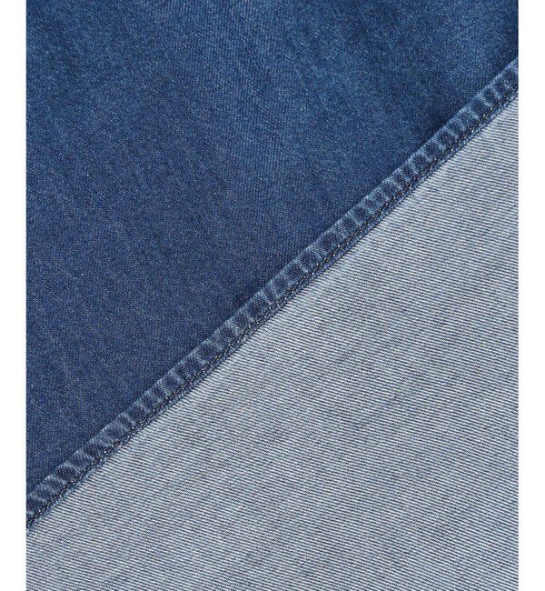 23区「【Oggi4月号掲載/洗える】23区DENIM ライトダンガリー ブラウス」|シャツ・ブラウス|