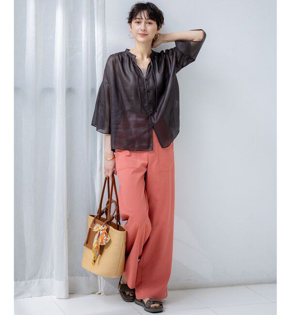 23区「コットンリブ タンクトップ」|タンクトップ|