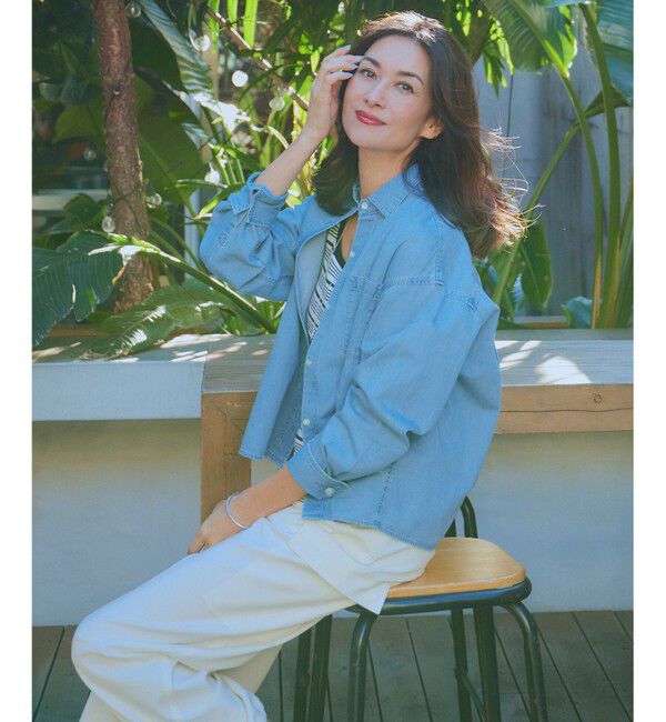 23区「コットンリブ タンクトップ」|タンクトップ|