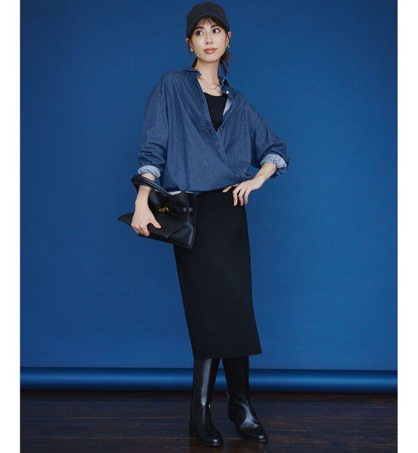 23区「【洗える】ライトダンガリー 2WAY シャツ」|シャツ・ブラウス|