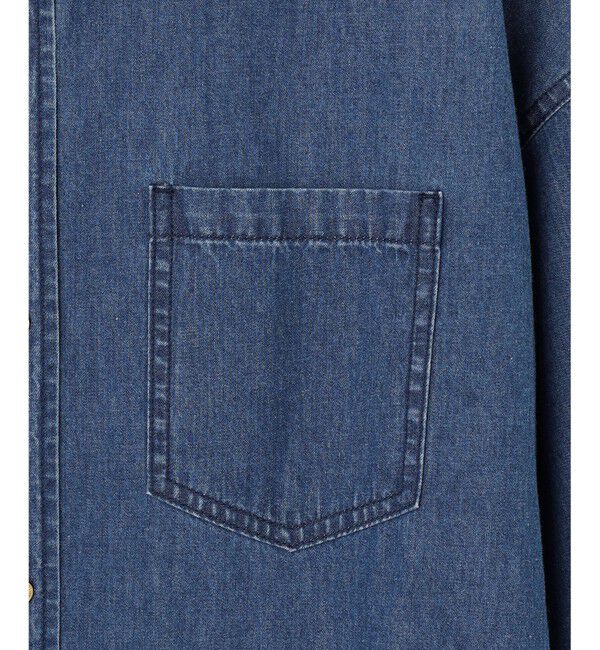 23区「【洗える】ライトダンガリー 2WAY シャツ」|シャツ・ブラウス|