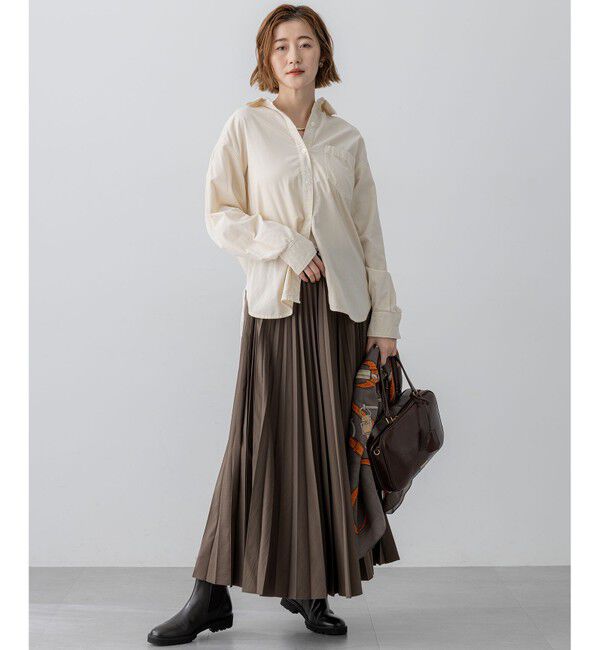 23区「【見上愛さん着用/Oggi11月号掲載】コットン コーデュロイ シャツ」|シャツ・ブラウス|