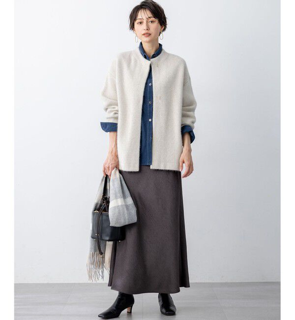 23区「【見上愛さん着用/Oggi11月号掲載】コットン コーデュロイ シャツ」|シャツ・ブラウス|