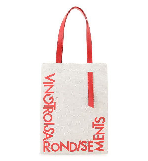 23区「【Oggi掲載】VINGT-TROIS ロゴ トートバッグ」|トートバッグ|レッド系