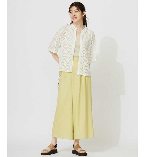 ANY SIS「【洗える】レース シャツ」|シャツ・ブラウス|