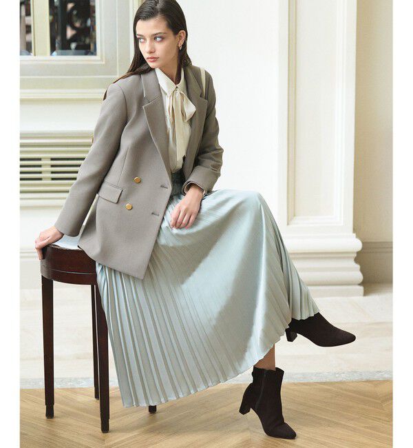 ANY SIS「ボウタイ付きビジュー シャツ」|シャツ・ブラウス|