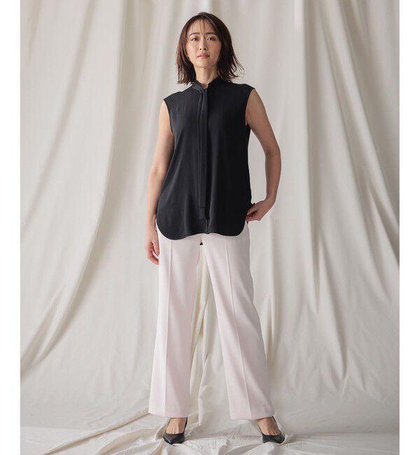 BEIGE,「【洗える】EVA / ボウタイブラウス」|シャツ・ブラウス|