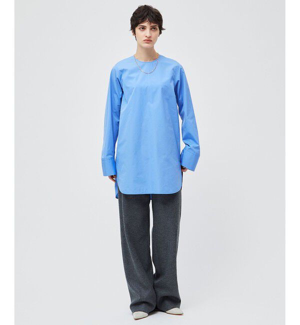 BEIGE,「【洗える】MUTERSE / プルオーバーシャツ」|シャツ・ブラウス|