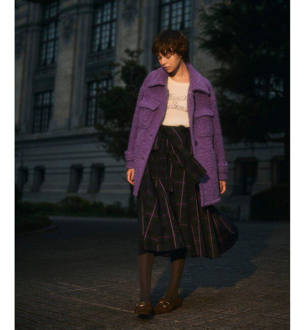 Grace Class「ビジューロゴニットトップ」|ニット・セーター|