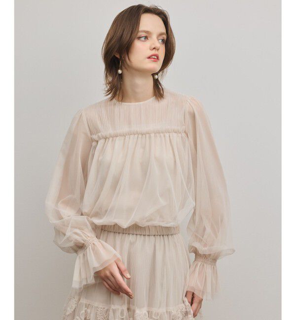 Diagram「チュールタイブラウス」|シャツ・ブラウス|キナリ
