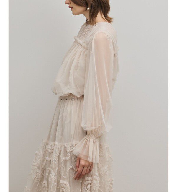 Diagram「チュールタイブラウス」|シャツ・ブラウス|